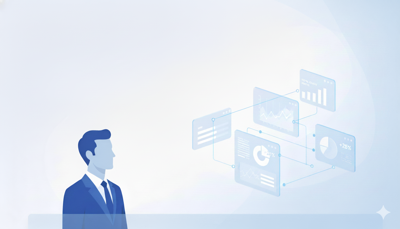 Dashboard de CFOmax con análisis financiero en tiempo real e inteligencia empresarial impulsada por IA